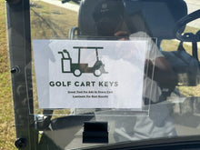 Load image into Gallery viewer, Universal Golf Cart Windshield Message Holder QTY 10