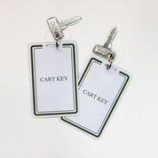 Club Car Ultimate Bundle - Blank Key Tags (Set of Two)