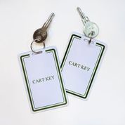 EZGO key and key tag (Set of two)